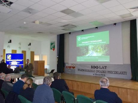 Projekty Rozwojowe Lasów Państwowych na XXII Wojewódzkiej Konferencji Pszczelarskiej