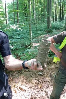 UWAGA NA NIEBEZPIECZNE NIEWYBUCHY NA TERENIE LASÓW