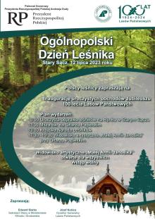 Krajowa Narada Leśników z okazji Ogólnopolskich Obchodów Dnia Leśnika inauguruje obchody 100-lecia Lasów Państwowych.